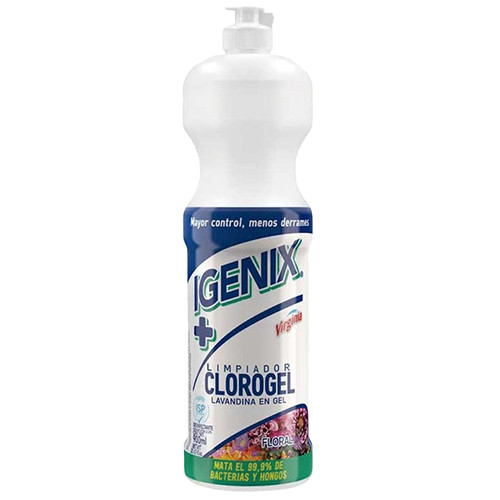 Limp Cloro Gel Igenix Floral 900ml Vertex 0787